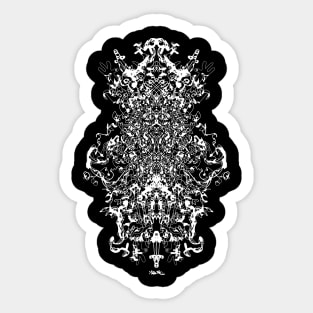 Fantasy psychedelic Sticker